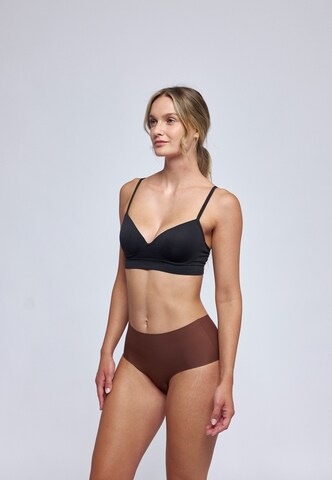 SNOCKS Panty 'Hipster' in Brown