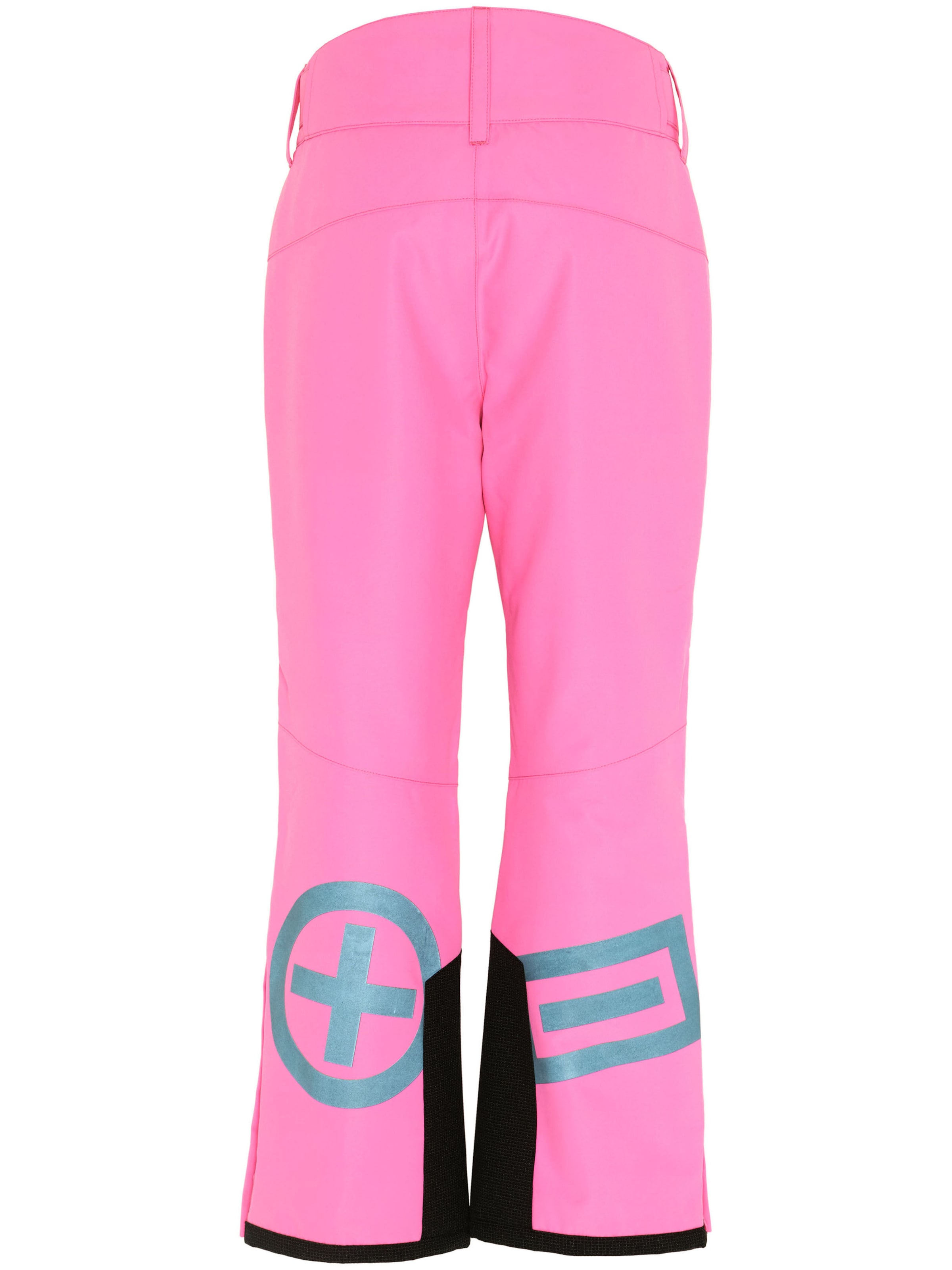 CHIEMSEE Regular Workout Pants ' mit reflektierendem Print ' in Pink