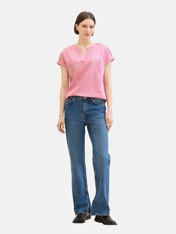 TOM TAILOR Bluse in Pink