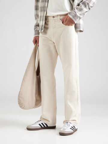 Tommy Jeans Обычный Штаны в Бежевый: спереди