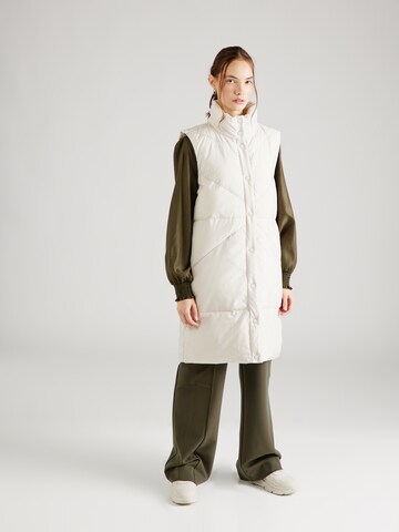 Gilet 'OLGA' Freequent en beige : devant