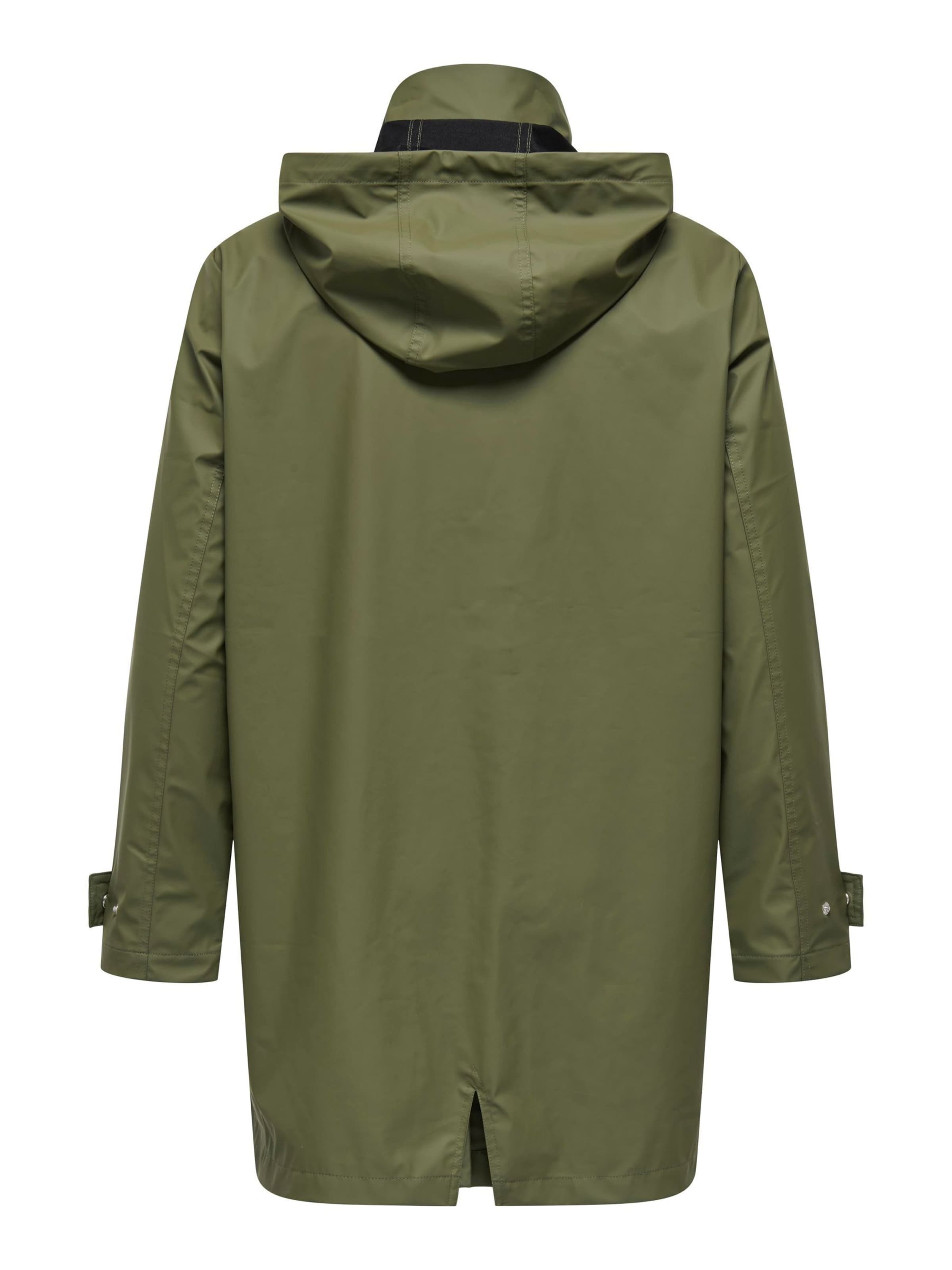 ONLY Carmakoma Functionele mantel 'CARLili' in Groen