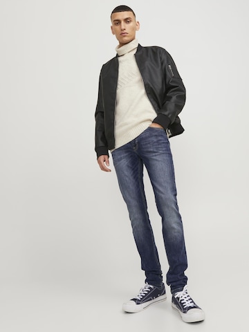JACK & JONES Skinny Jeans 'JJLiam JJOriginal' in Blue