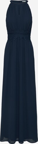 VILA Večerné šaty - Modrá: predná strana