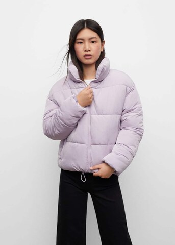 MANGO TEEN Winter Jacket 'Charlie' in Purple: front