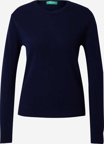 Pull-over UNITED COLORS OF BENETTON en bleu : devant