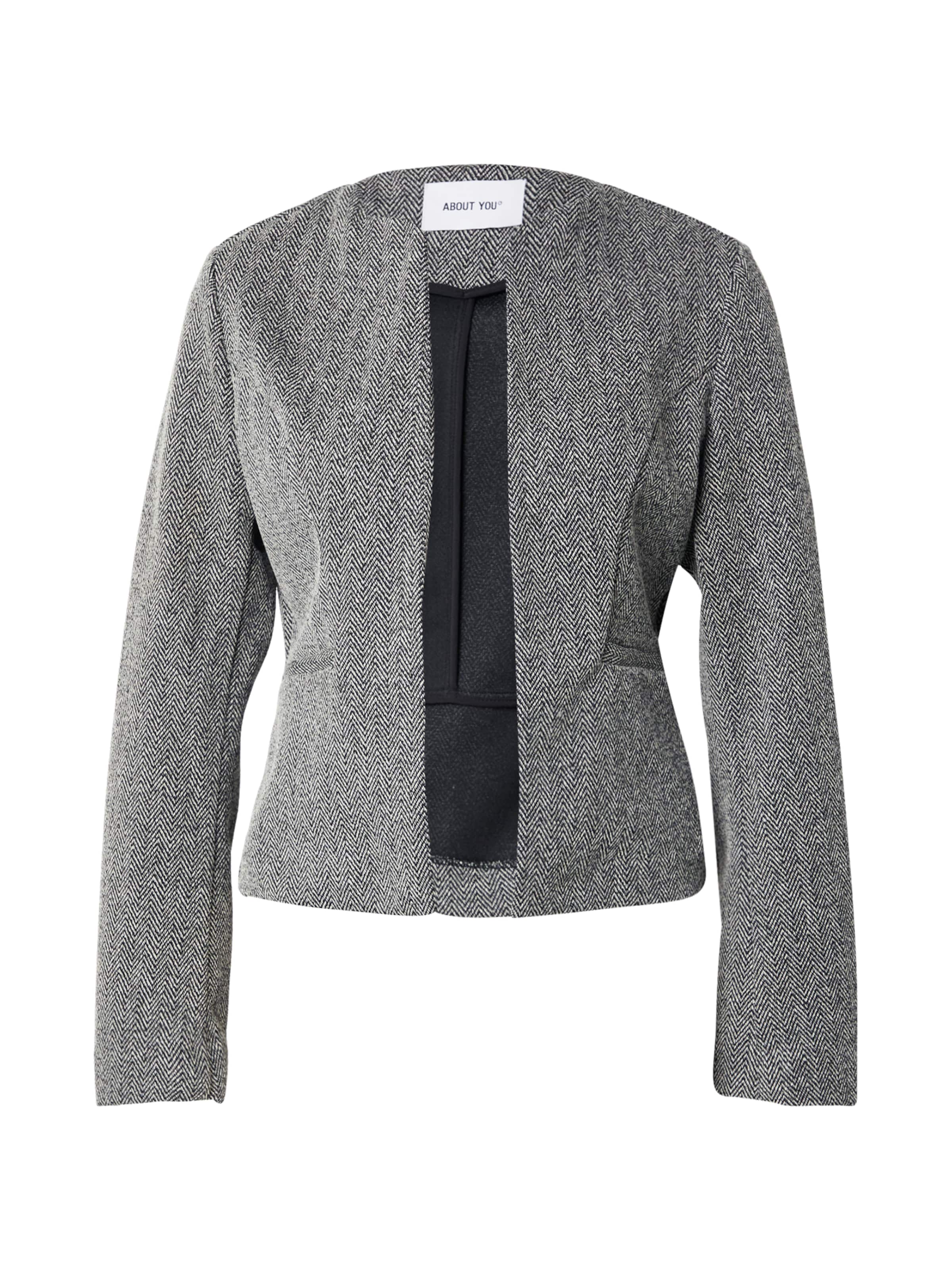ABOUT YOU Блейзър 'Greta' в сиво: отпред