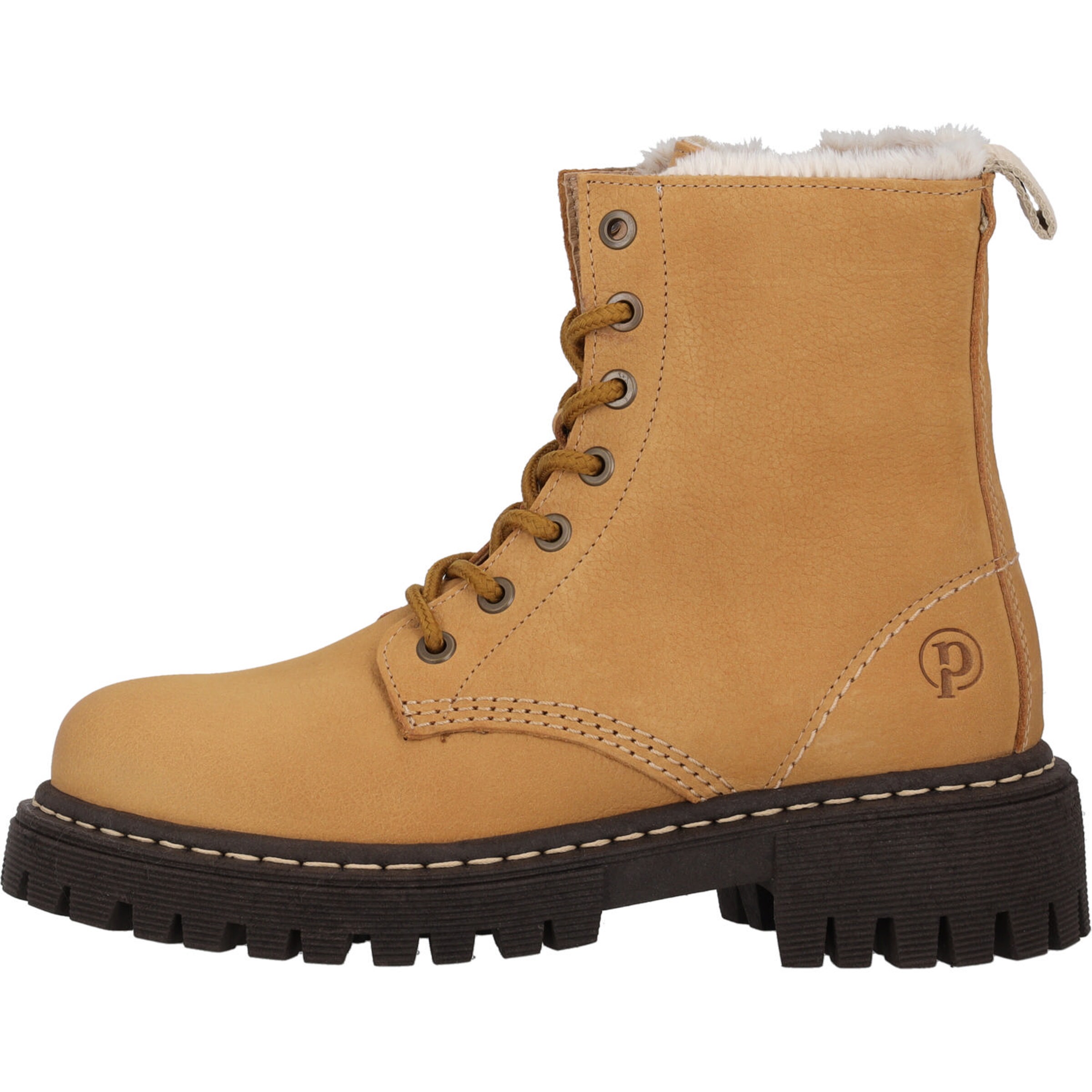 Bottes à lacets 'Giase' Palado en marron