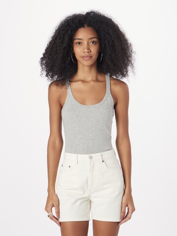 UNITED COLORS OF BENETTON Top in Grey: front