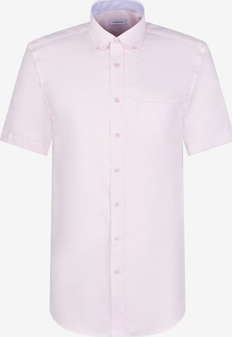 Coupe regular Chemise business SEIDENSTICKER en rose : devant
