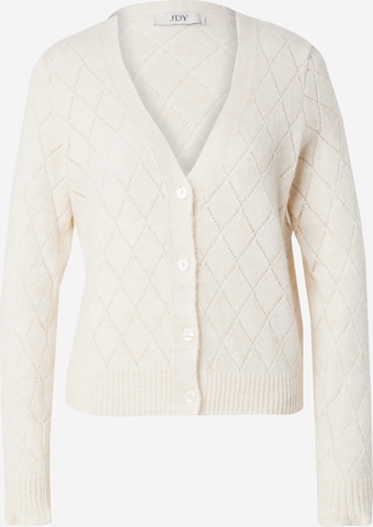 JDY Strickjacke 'JDYLETTY' in Grau: Vorderseite
