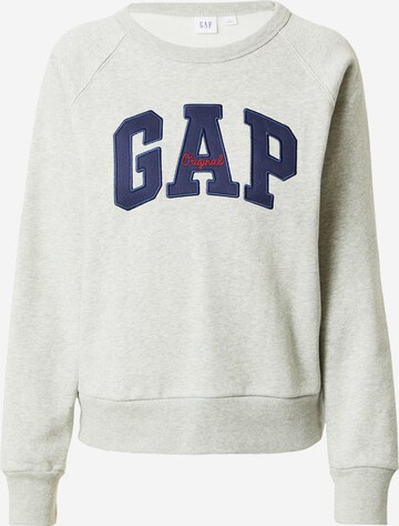 Sweat-shirt GAP en gris : devant