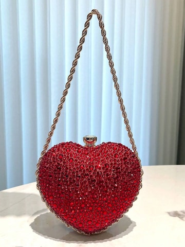 Tomshop24-7 Clutch 'Herz' in Red