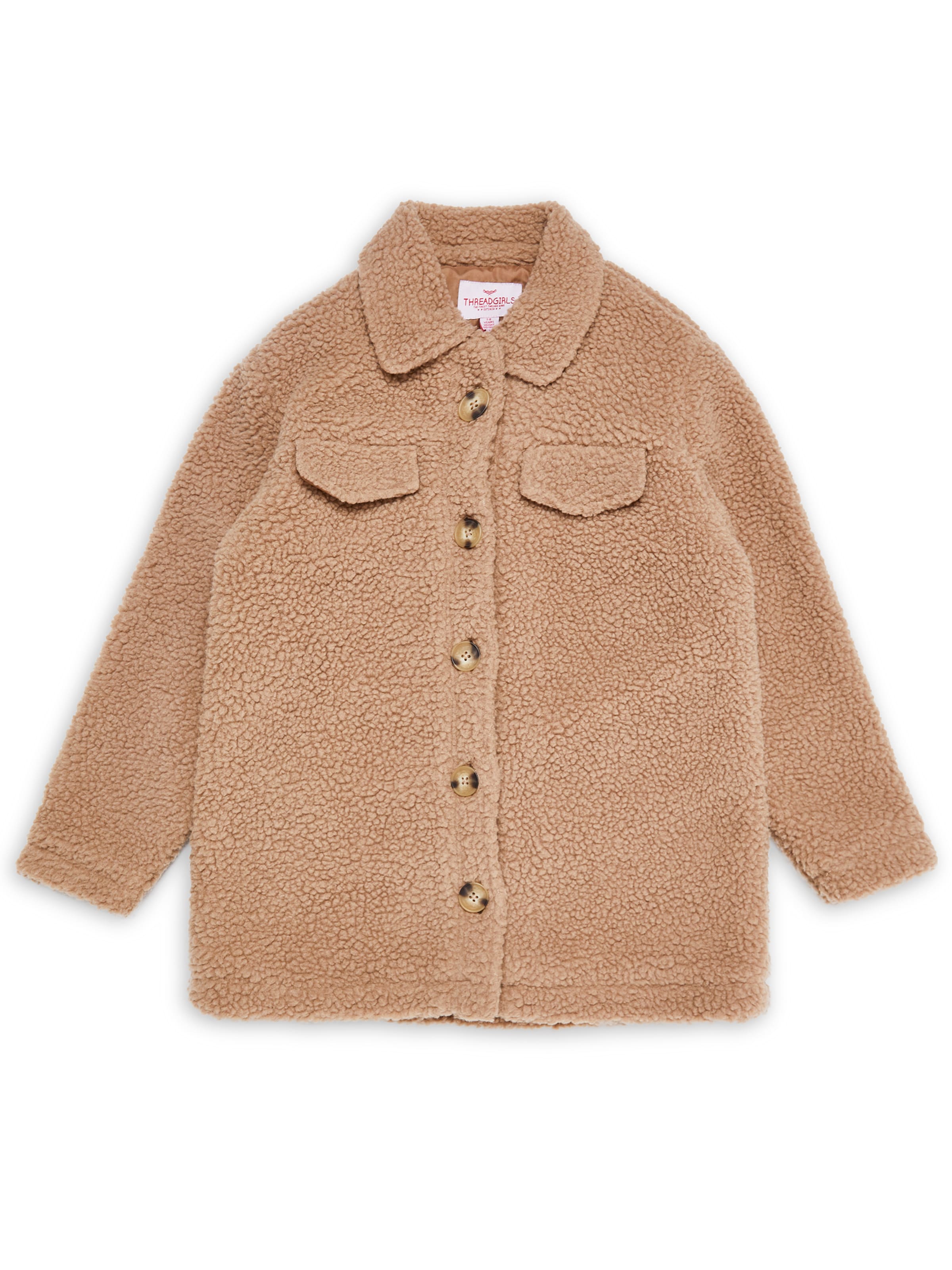 Threadgirls Jacke 'Yoga' in Braun: Vorderseite