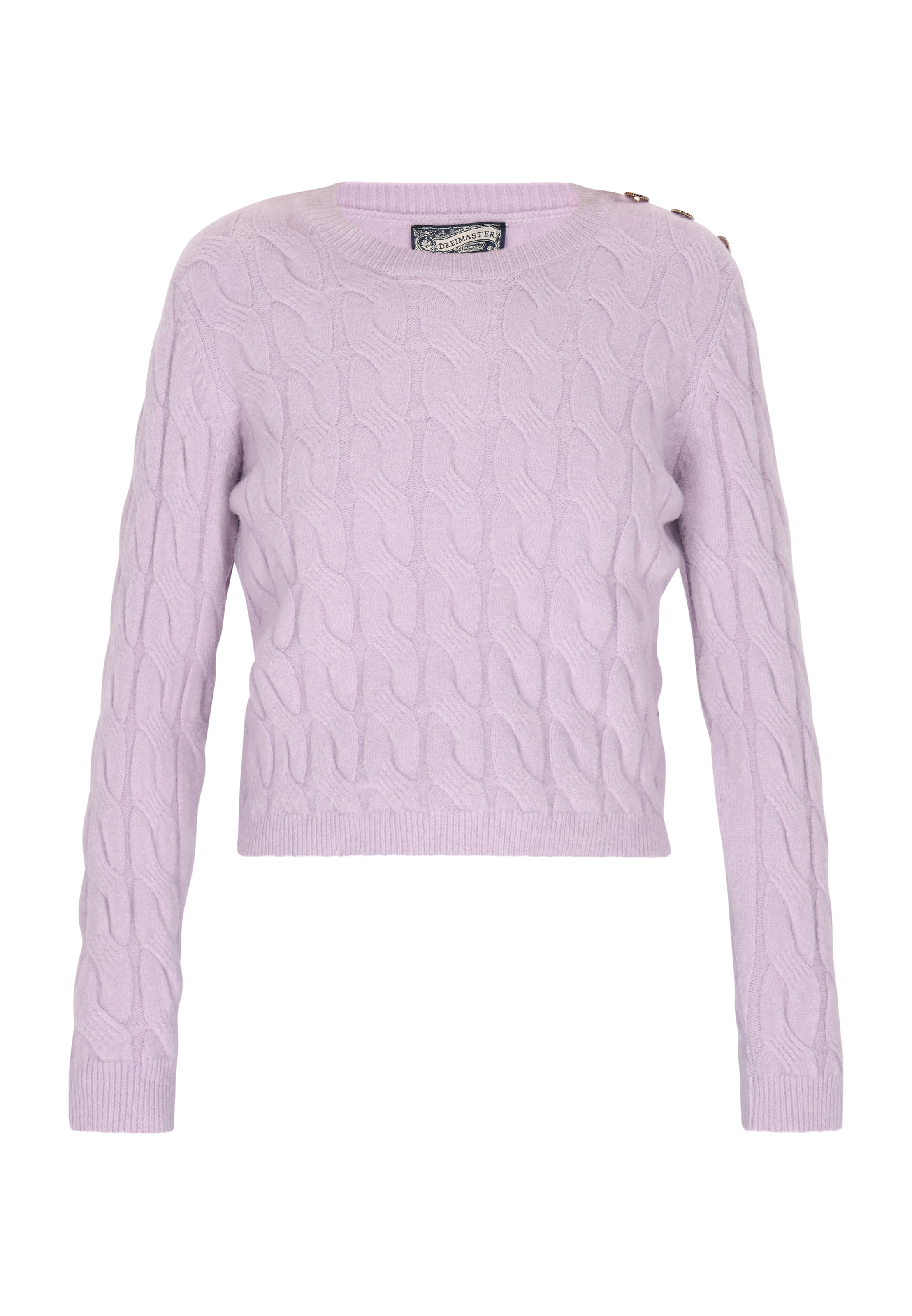 DreiMaster Vintage Πουλόβερ σε λιλά: μπροστά