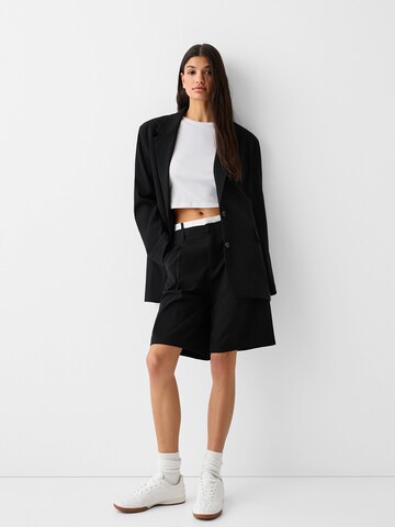 Blazer Bershka en noir