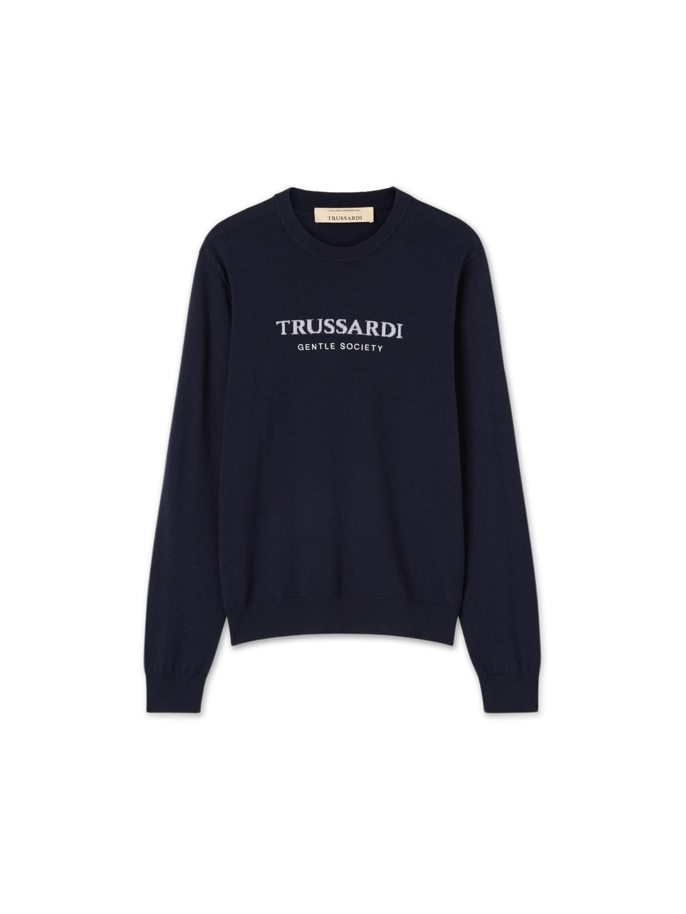 Giacchetta di Trussardi in blu: frontale