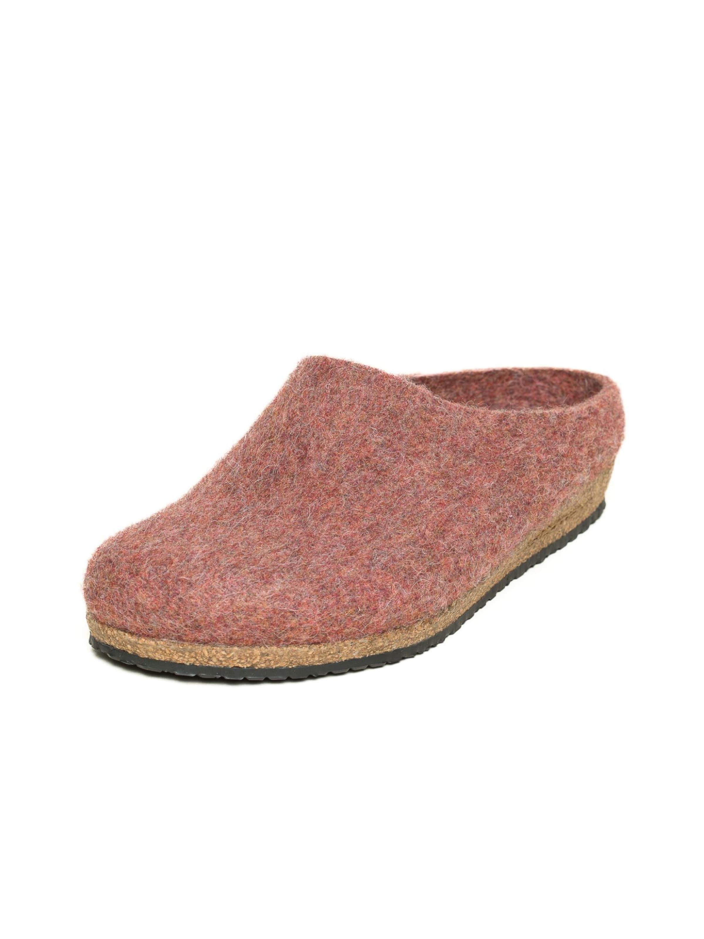 Stegmann Clogs 'Filzclogs Stegmann 208' in Red: front