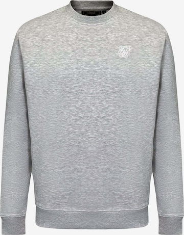 SikSilk Collegepaita 'Essentials' värissä harmaa: etupuoli
