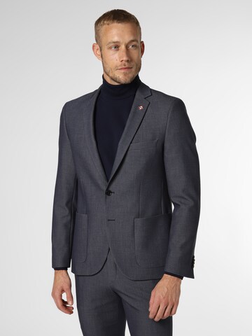 Finshley & Harding London Slim fit Suit Jacket ' Jimmy ' in Blue: front