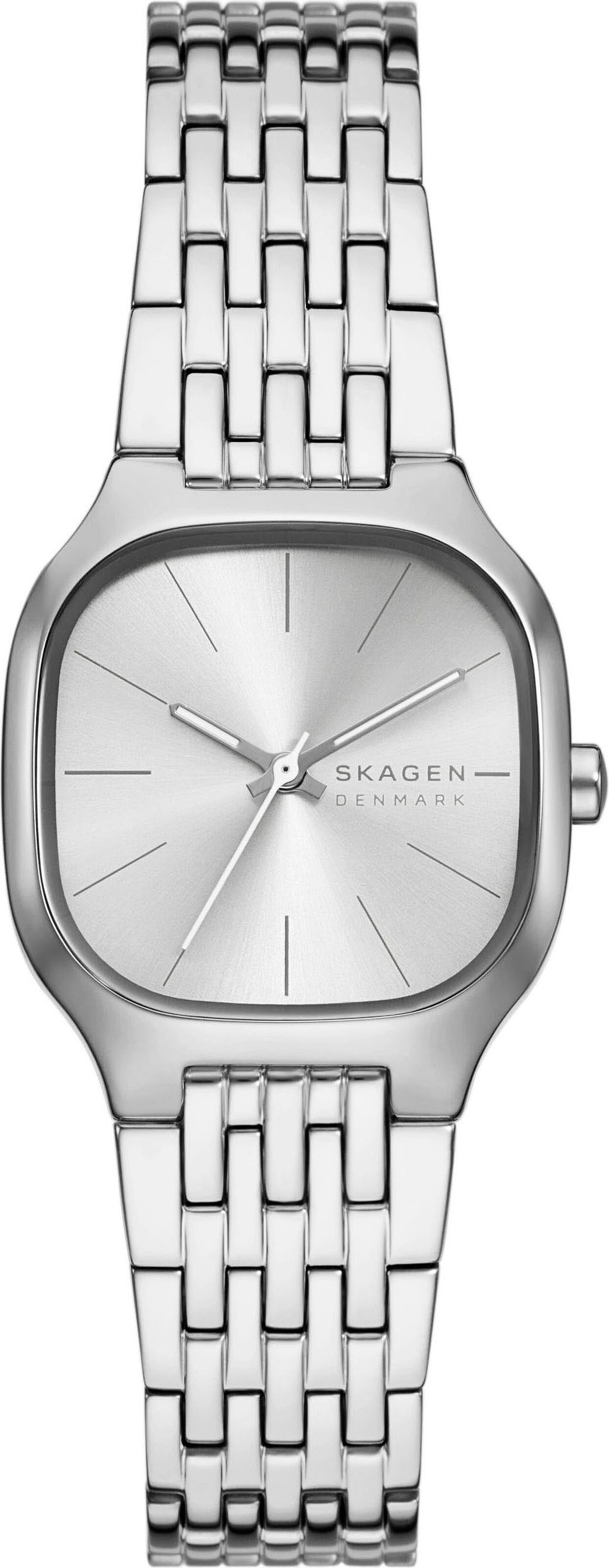 SKAGEN Uhr in Silber: Vorderseite