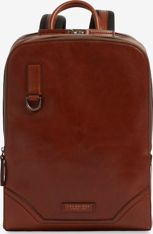 The Bridge Rucksack in Braun: Vorderseite