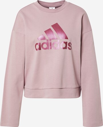 Felpa sportiva di ADIDAS SPORTSWEAR in rosa: frontale