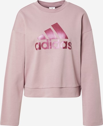 Sweat de sport ADIDAS SPORTSWEAR en rose : devant