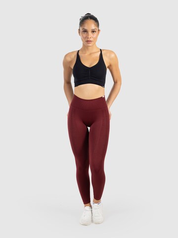 Coupe slim Leggings 'Layne' Smilodox en rouge