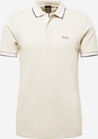 T-Shirt 'Paddy' BOSS en beige : devant