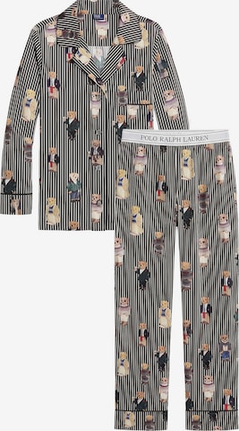 Pyjama ' Madison - Iconic Bear ' Polo Ralph Lauren en gris : devant