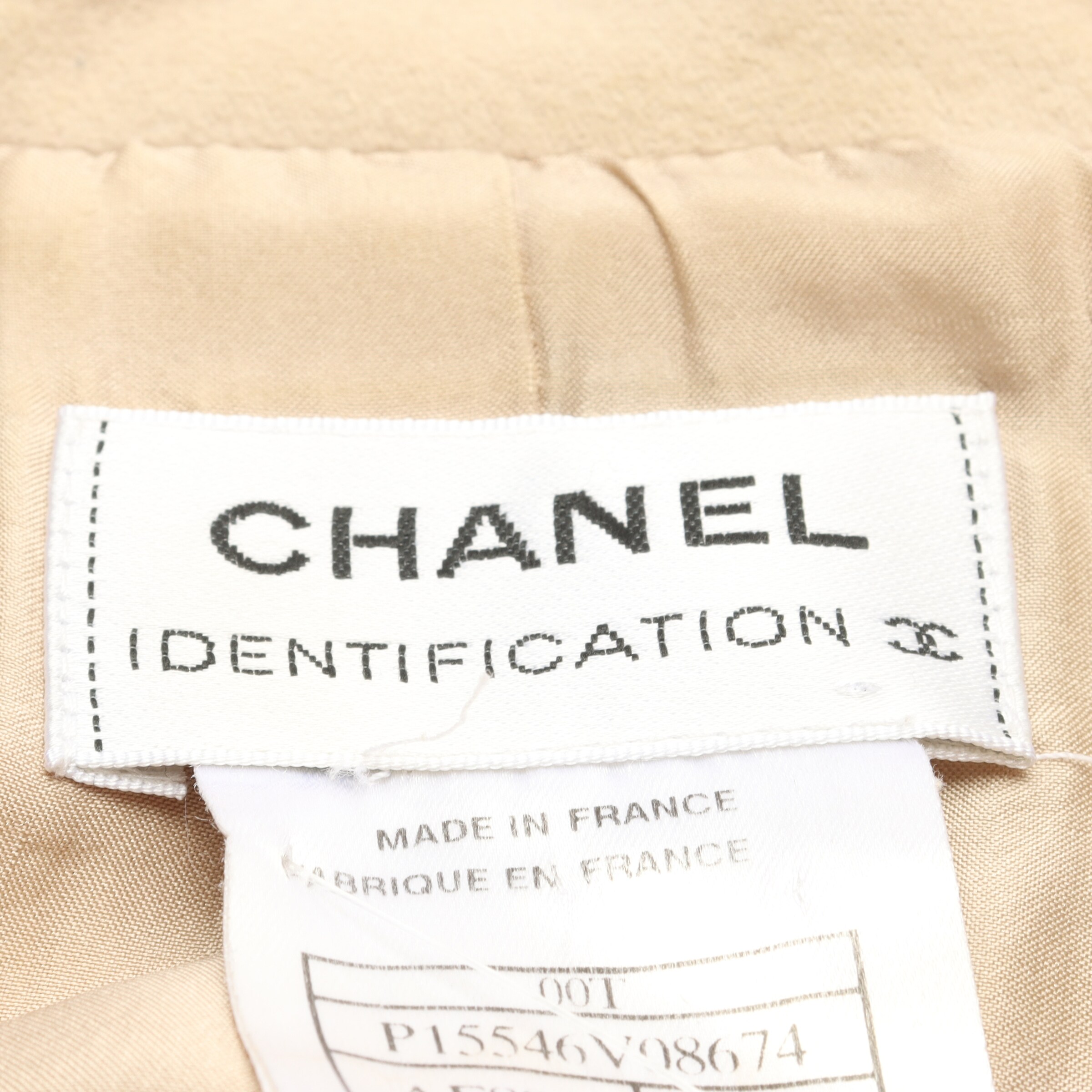 CHANEL Sommerjacke XXL in Weiß