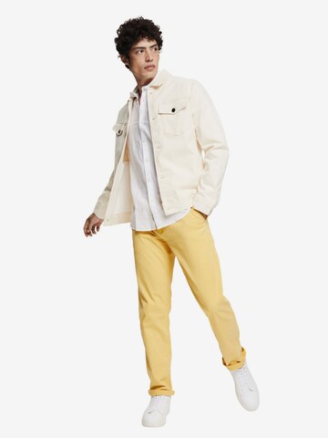 Regular Pantalon chino ESPRIT en jaune