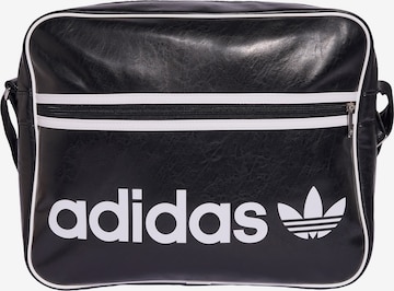 ADIDAS ORIGINALS Taška cez rameno 'Og Airliner' - Čierna: predná strana