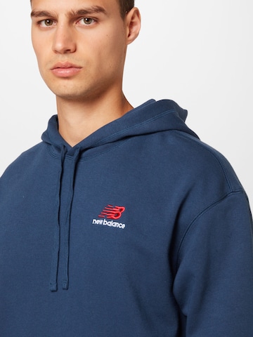 Sweat-shirt new balance en bleu