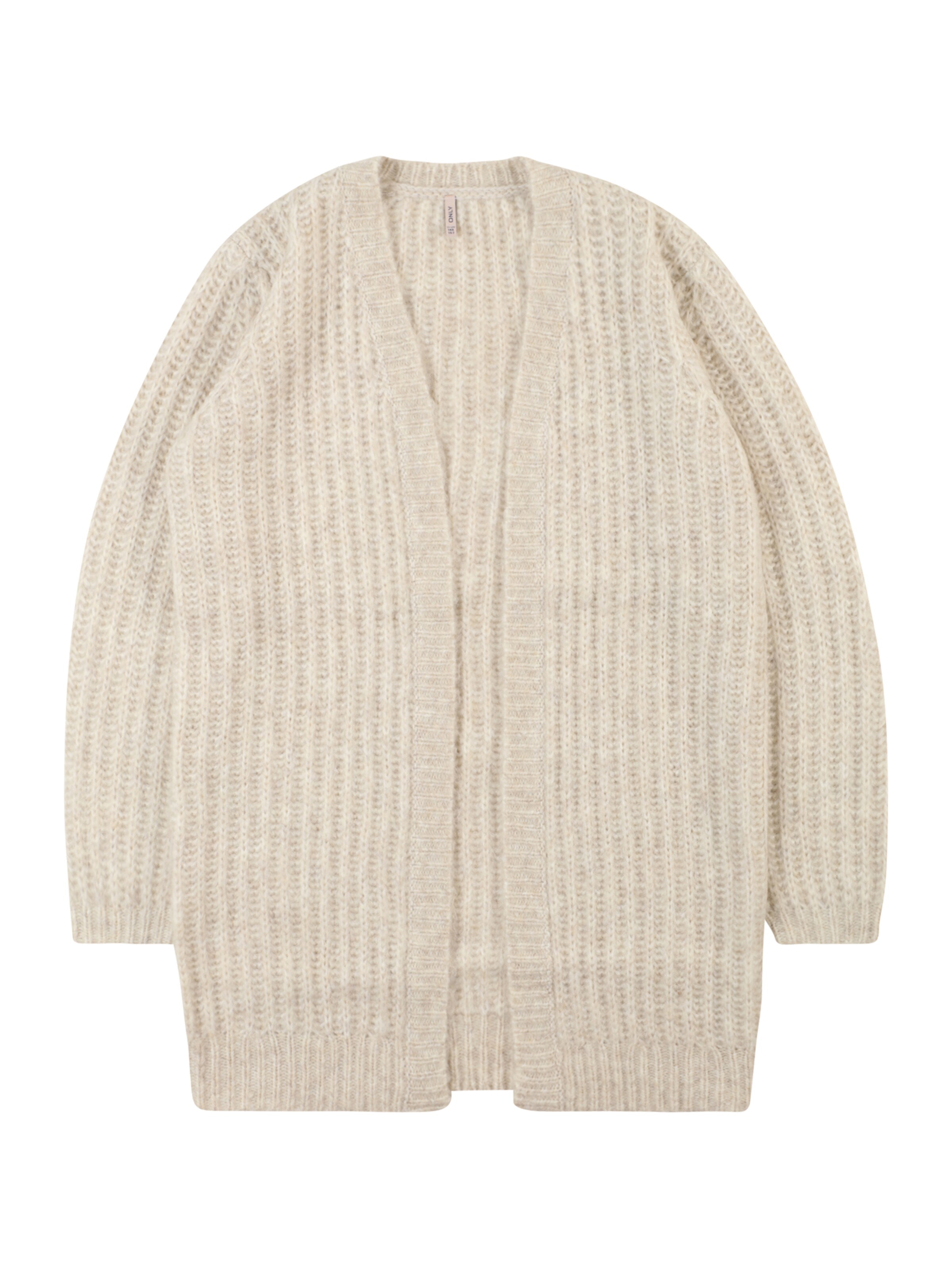 ONLY GIRLS - Cárdigan 'New Chunky' en beige: frente