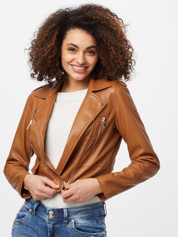 Cartoon Between-season jacket in Brown: front