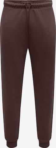 Pantalon 'ONSCeres' Only & Sons en marron : devant