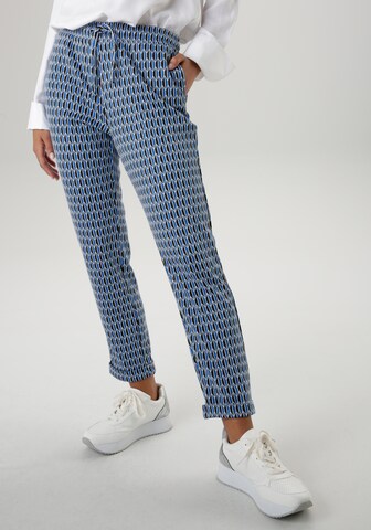 Aniston SELECTED Loose fit Pants in Blue: front