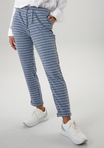 Aniston SELECTED Loose fit Pants in Blue: front