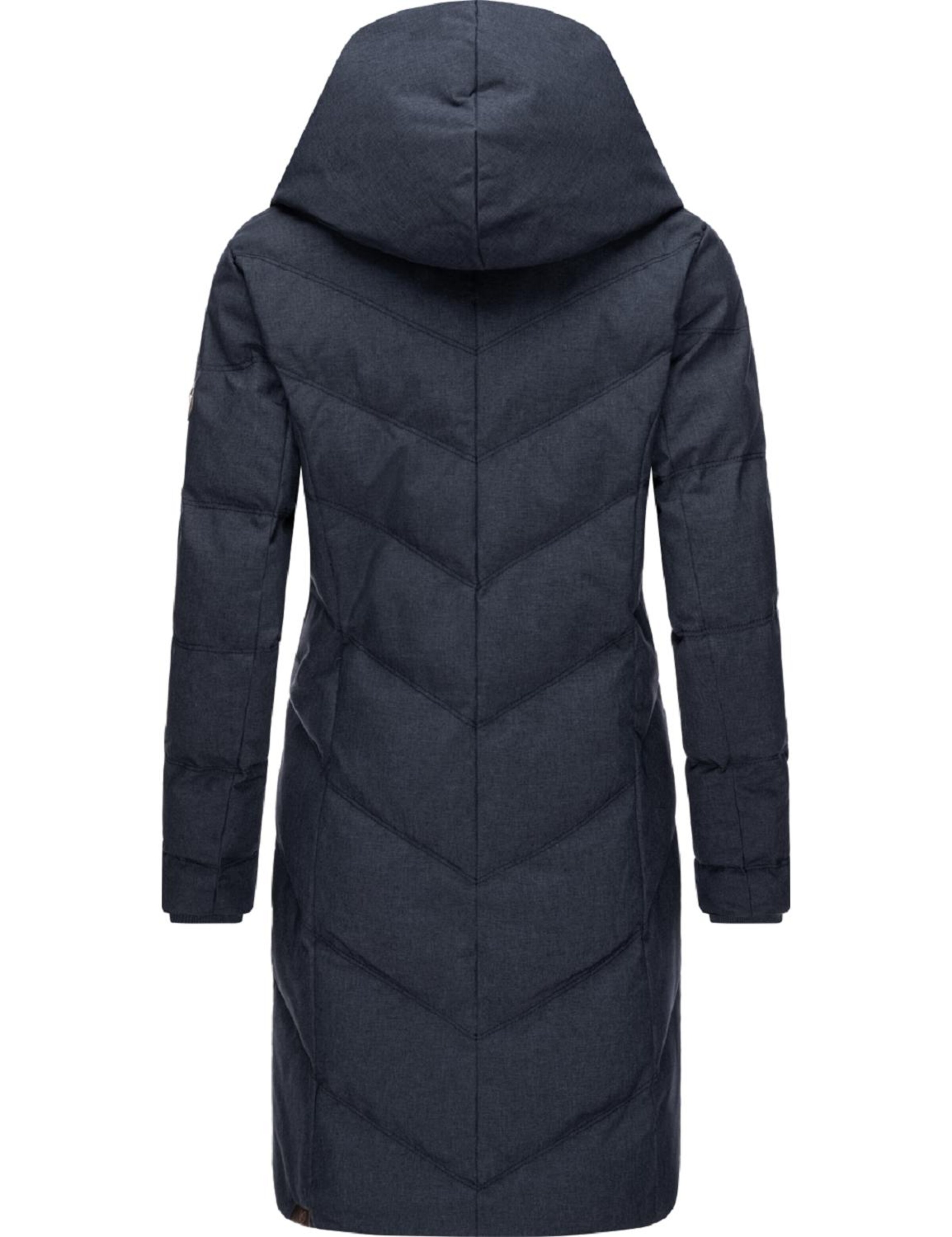 Ragwear Wintermantel 'Natalka II Intl.' in Blau