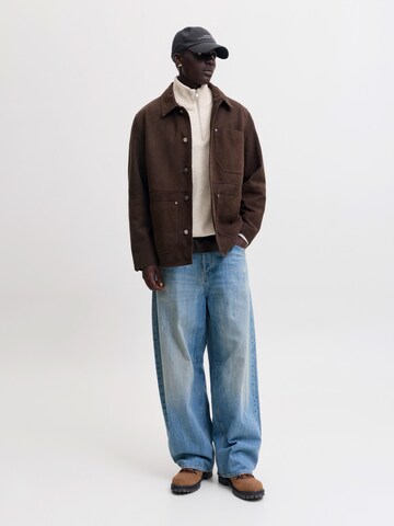 JACK & JONES Svetr 'JORFREDERIKSBERG OLLIE' – bílá