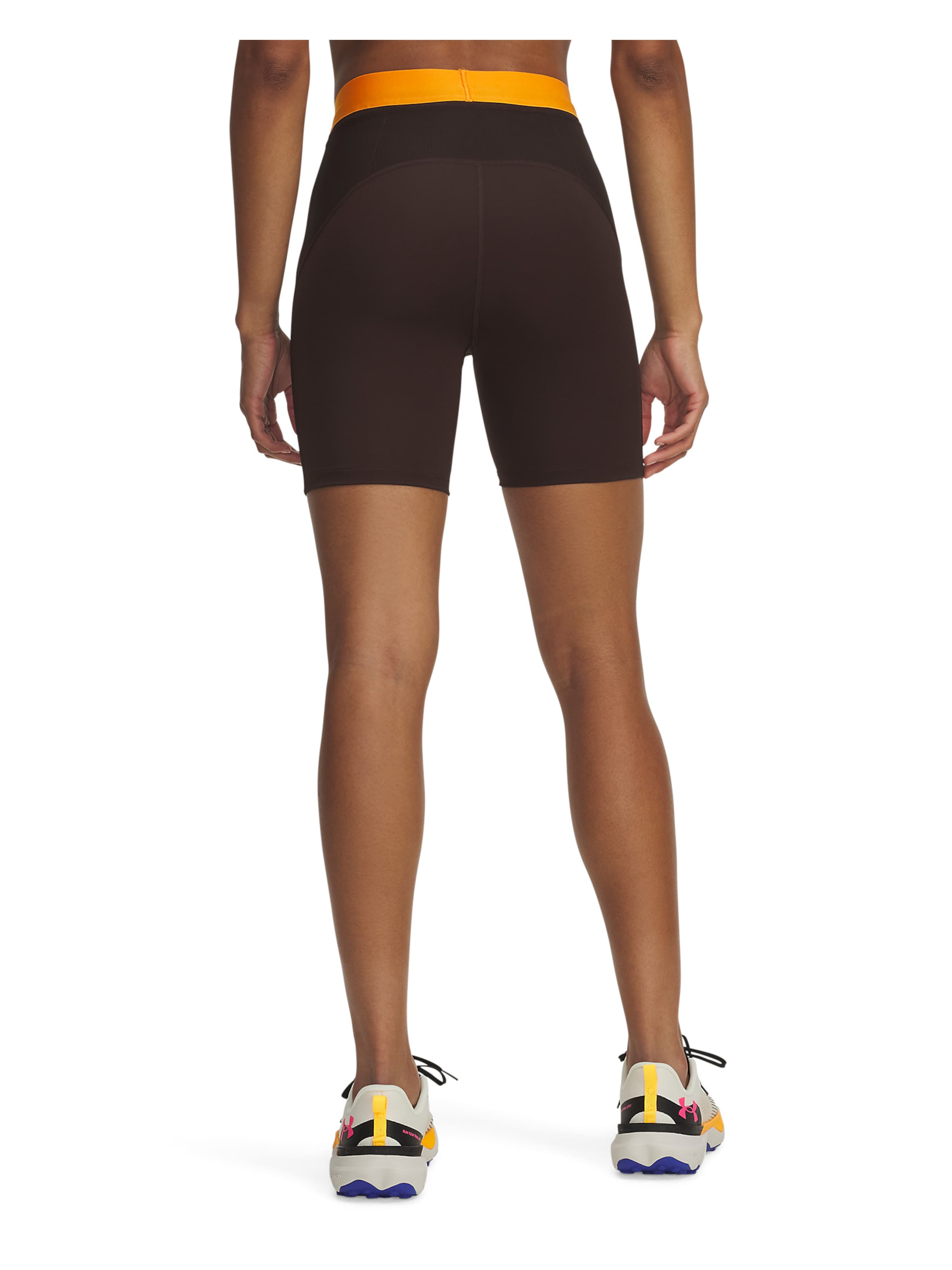 UNDER ARMOUR Skinny Sportbroek in Bruin
