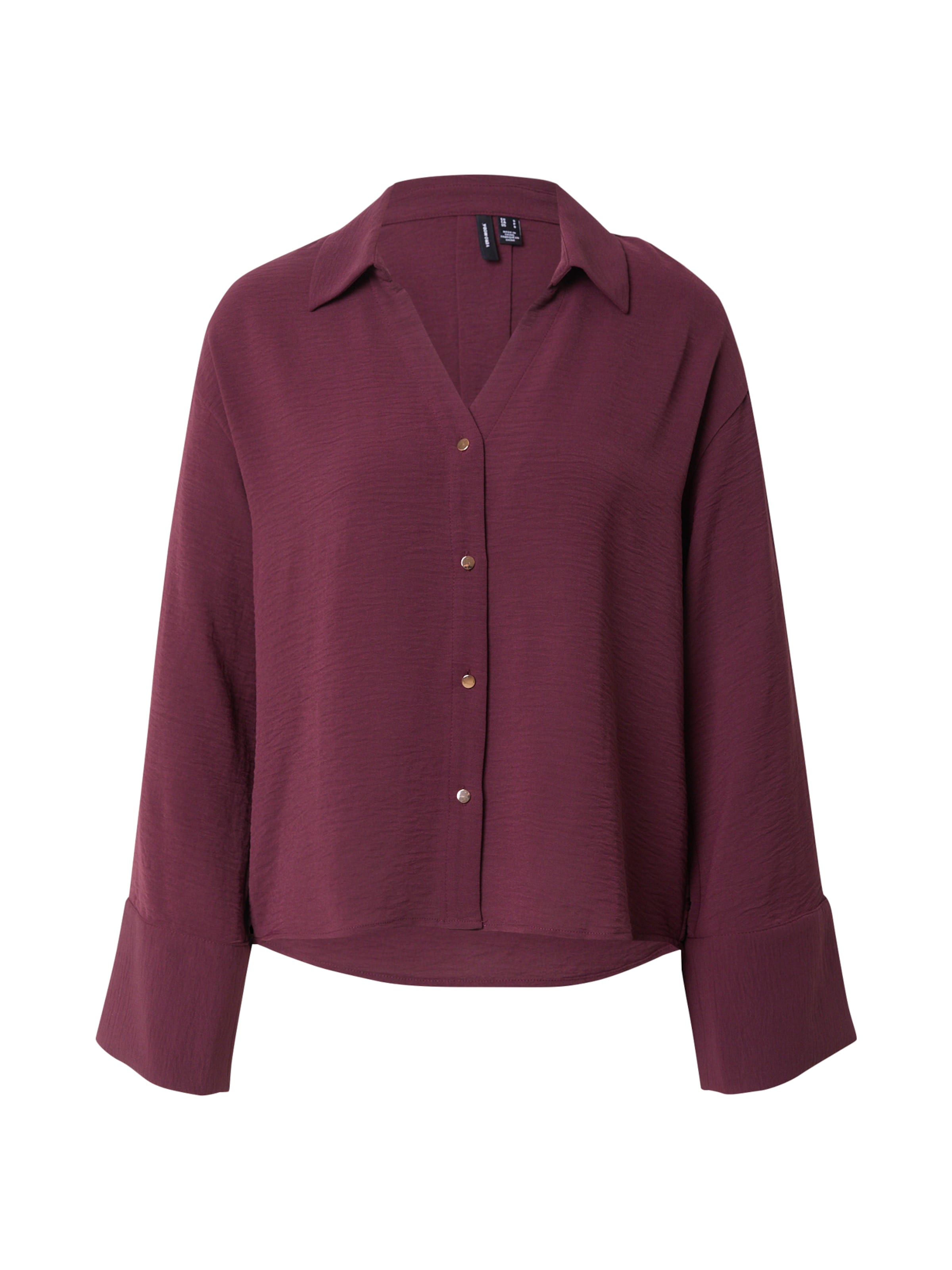 VERO MODA Halenka 'VMALVA' – červená: přední strana