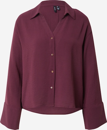 VERO MODA Bluse 'VMALVA' in Rot: Vorderseite