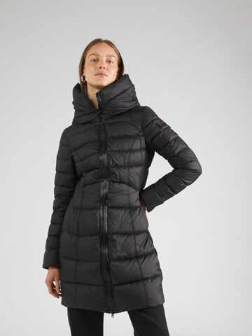 Peuterey Winter Coat in Black: front