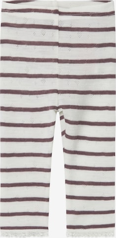 NAME IT Leggings 'NBFWang' in Weiß: Vorderseite