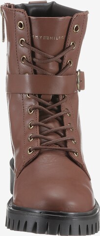 Bottines à lacets TOMMY HILFIGER en marron