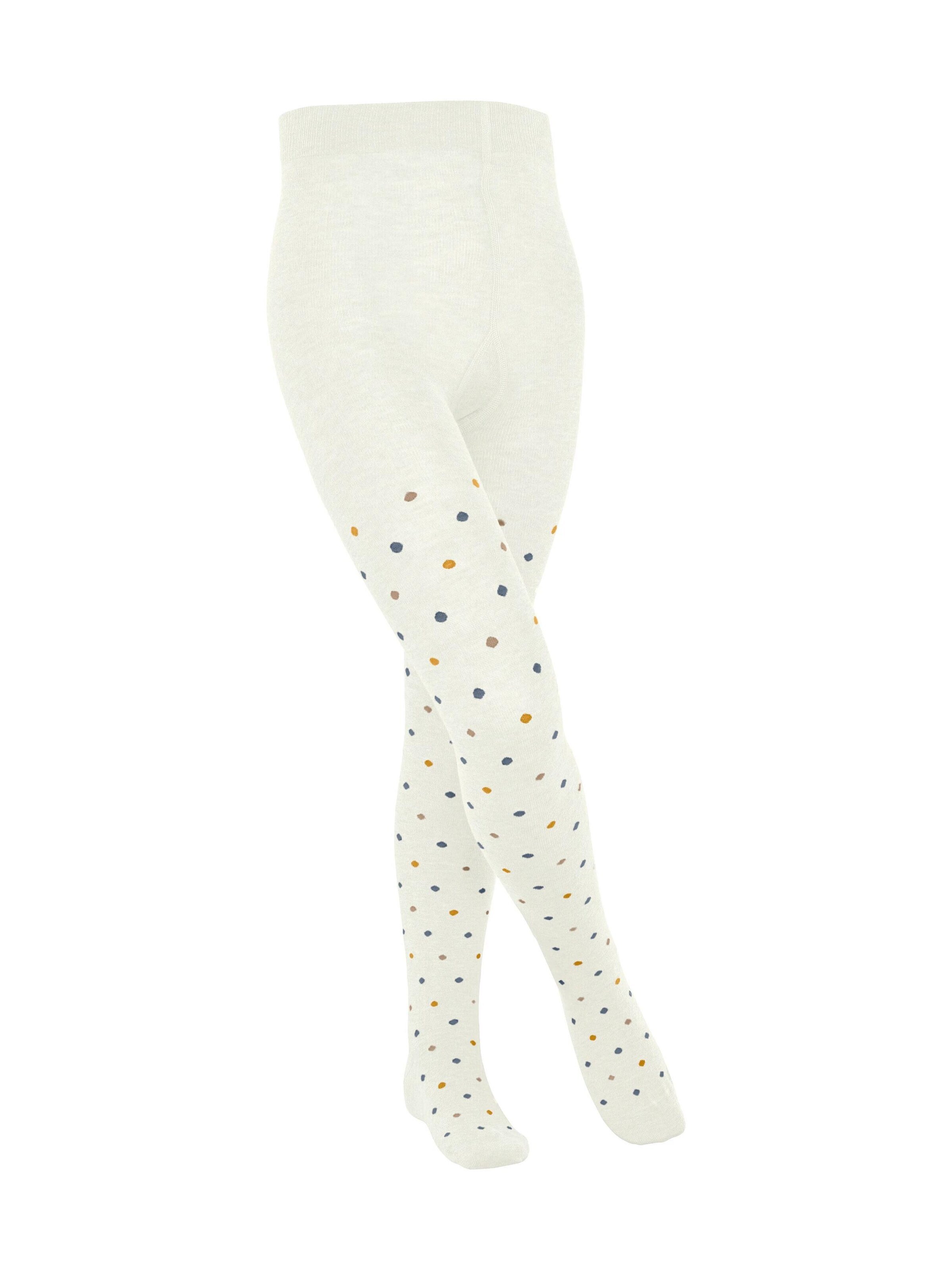 FALKE Tights 'Multidot' in White: front