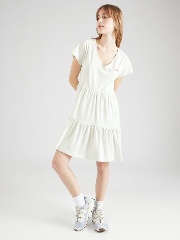 Derbe Summer Dress in White: front